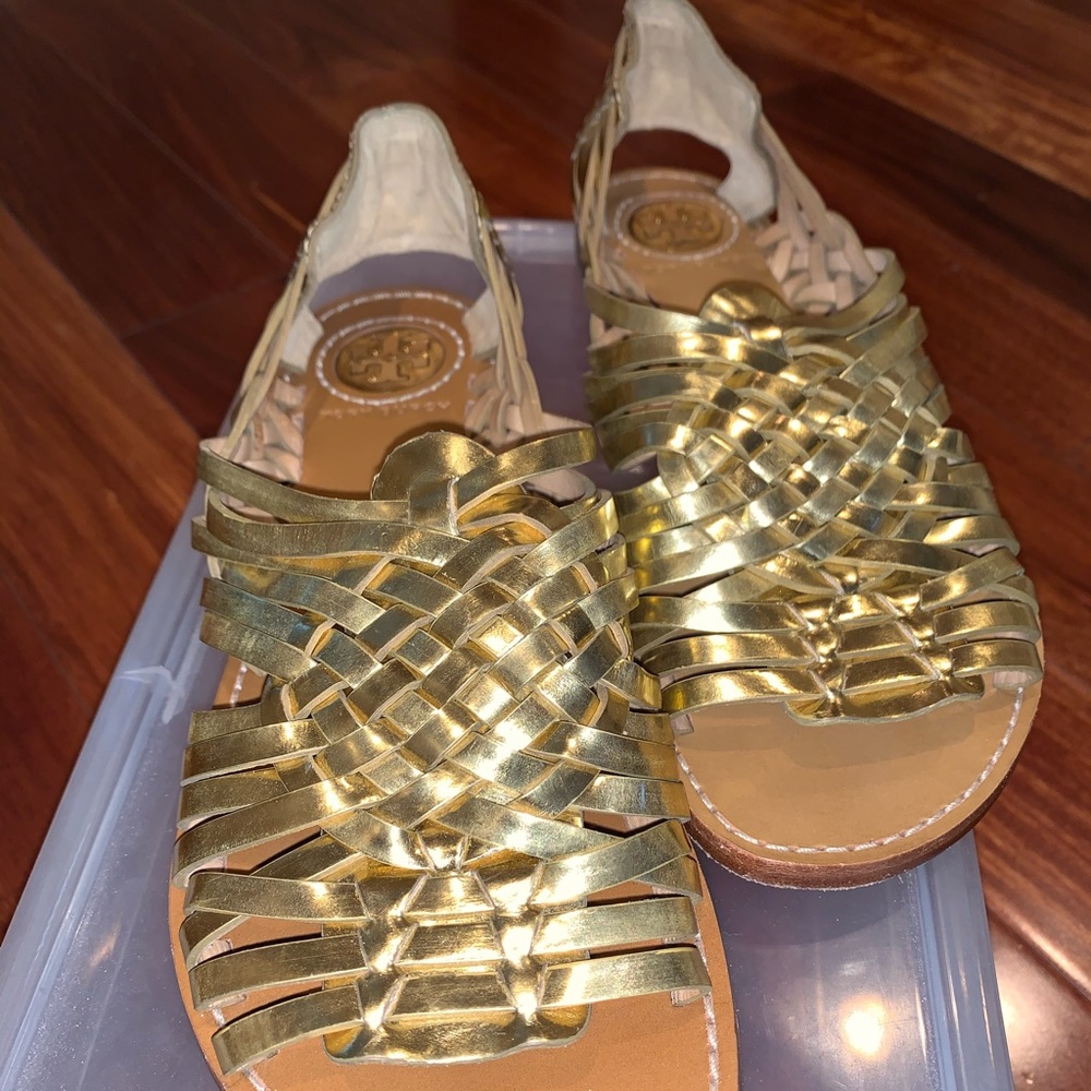 Tory Burch Gold Hurache